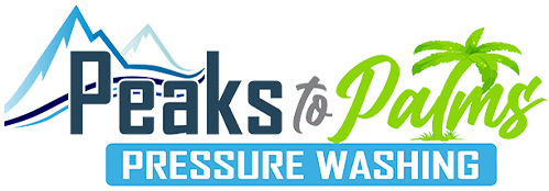 Peaks To Palms Pressure Washing Logo